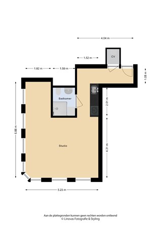 Plattegrond - Markt 16E, 5611 EB Eindhoven - Markt 16-E, Eindhoven_Linovas1.jpg